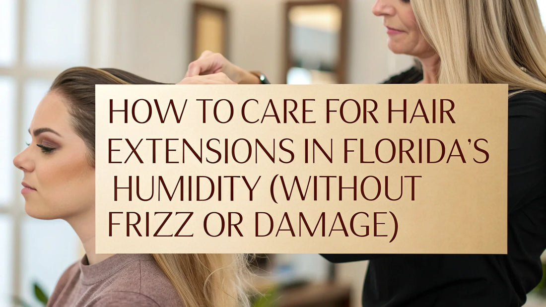 how to care for hair extensions in Florida humidity