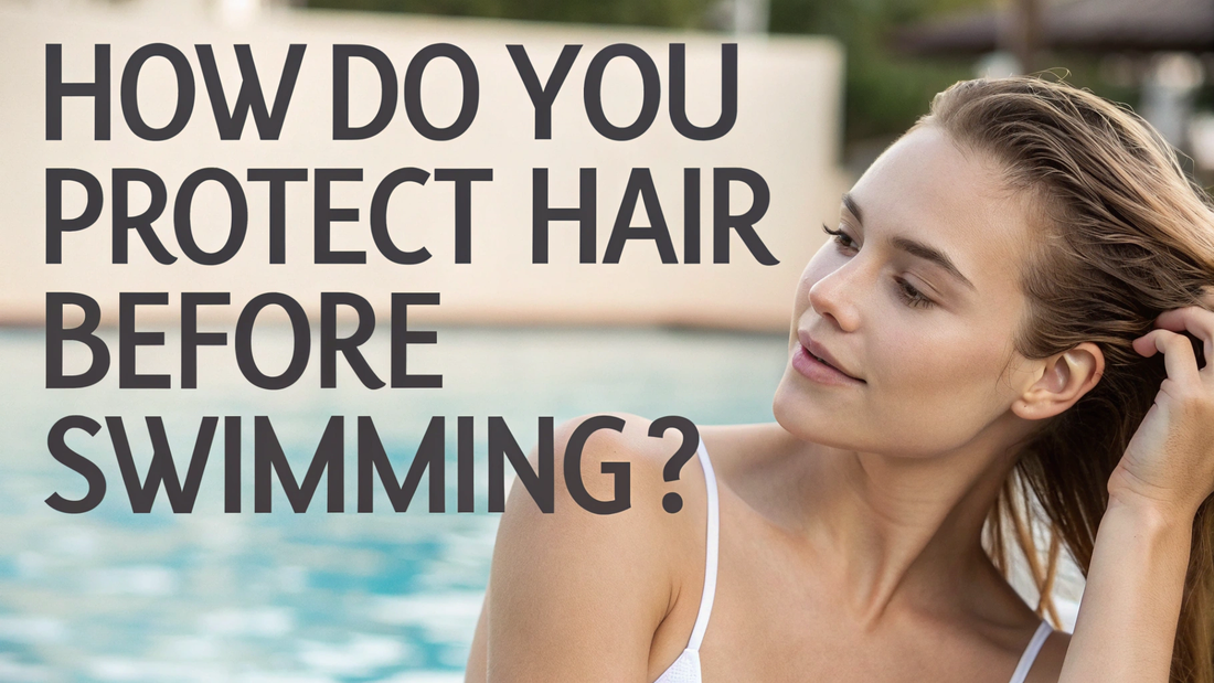 how to protect hair and skin when swimming
